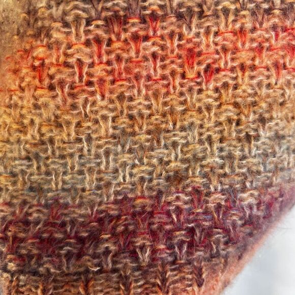 Elsmanda Colorful Made in Italy Mohair Alpaca Wool Blend Sweater Size Small - Picture 8 of 9